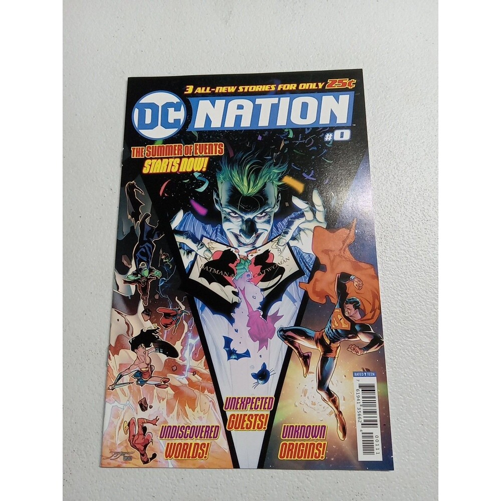 DC Nation Issue #0 Comic DC Comic July 2018